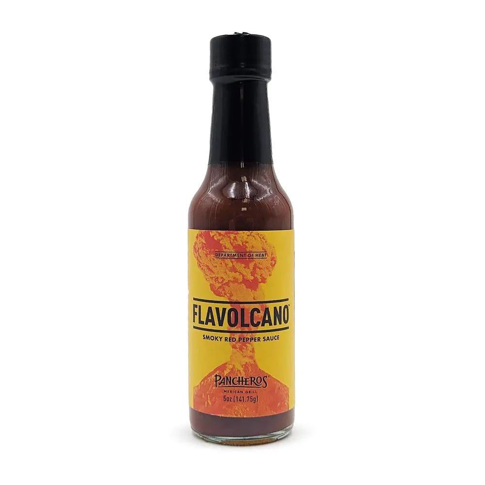 Flavolcano Smoky Red Pepper Sauce by Panchero's Mexican Grill Hot Sauce 12042710