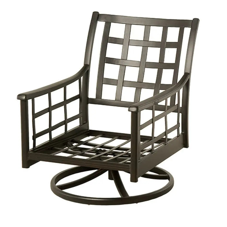 Hanamint Stratford Estate Swivel Rocker Lounge Chair Outdoor Seating 12041689