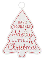 Have Yourself a Merry Little Christmas Hanging Sign Seasonal & Holiday Decor 12045104