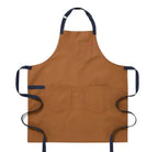 Hedley and Bennett Denver Brown Chef's Apron Aprons 12042902