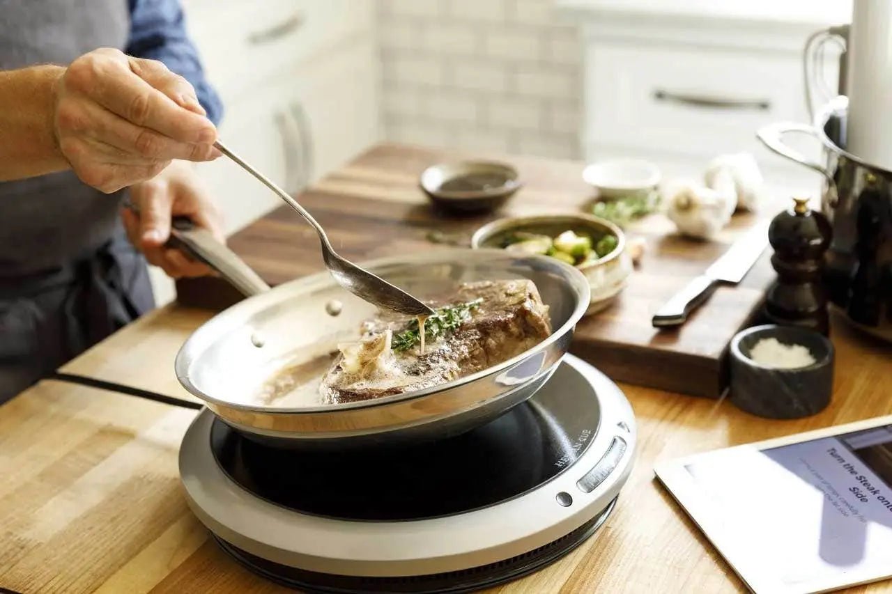 Hestan newest Cue Smart Countertop Induction Cooktop