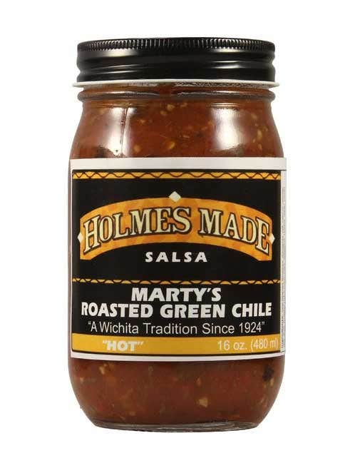 Holmes Made Marty's Roasted Green Chile Salsa