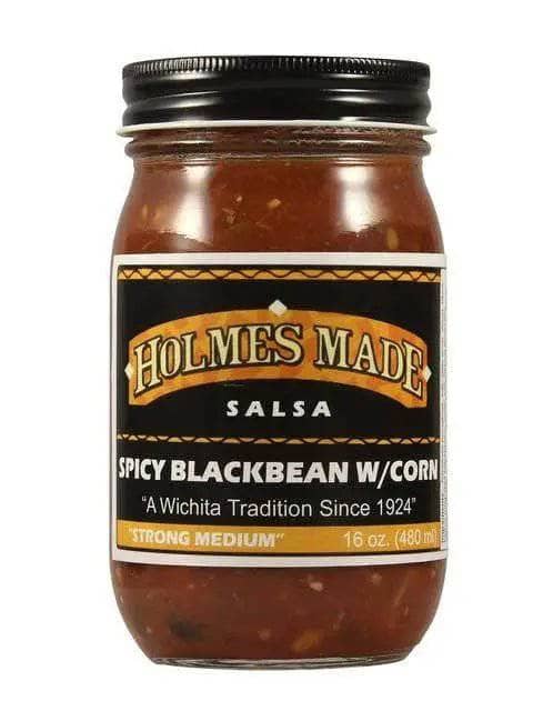 Holmes Made Salsas, Pickles and Spreads Salsa Spicy Blackbean with Corn Salsa 12022218