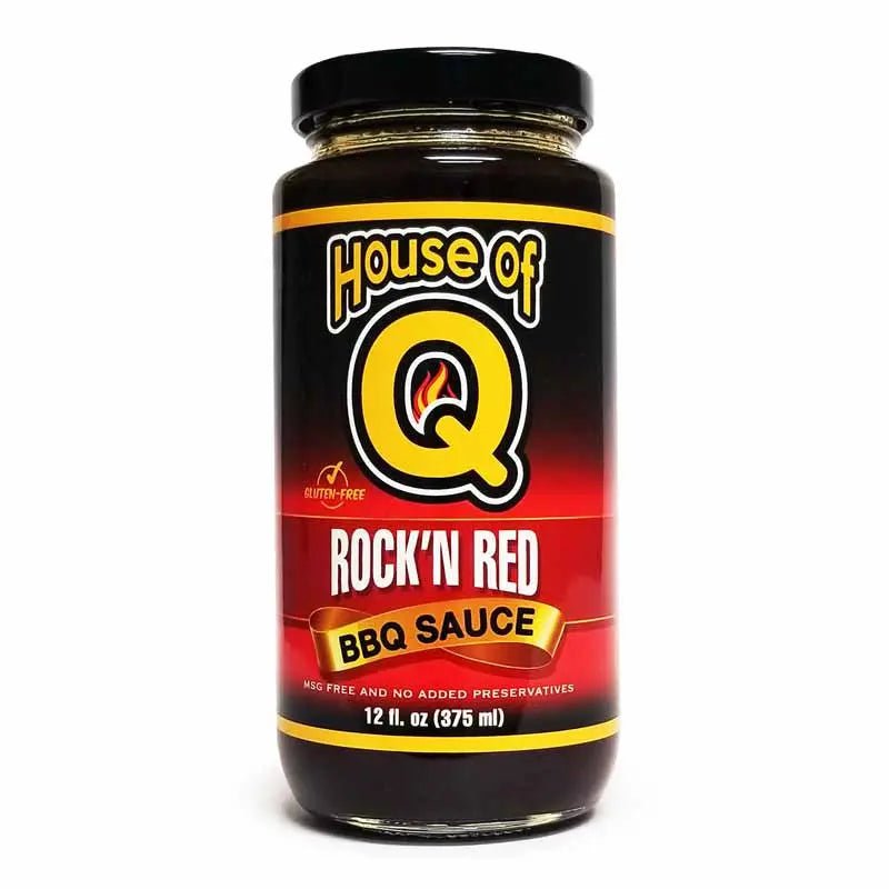 House of Q Rock'n Red BBQ Sauce Condiments & Sauces 12023446