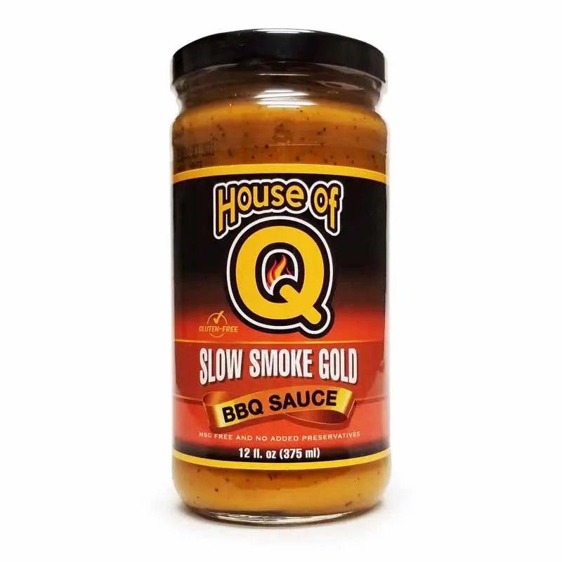 House of Q Slow Smoke Gold BBQ Sauce and Slather Condiments & Sauces 12023444