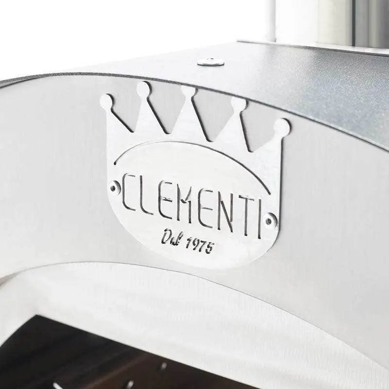 In Store Special Clementi Clementino 60x40 Pizza Oven, Steel Gray, open box Pizza Makers & Ovens Steel Gray