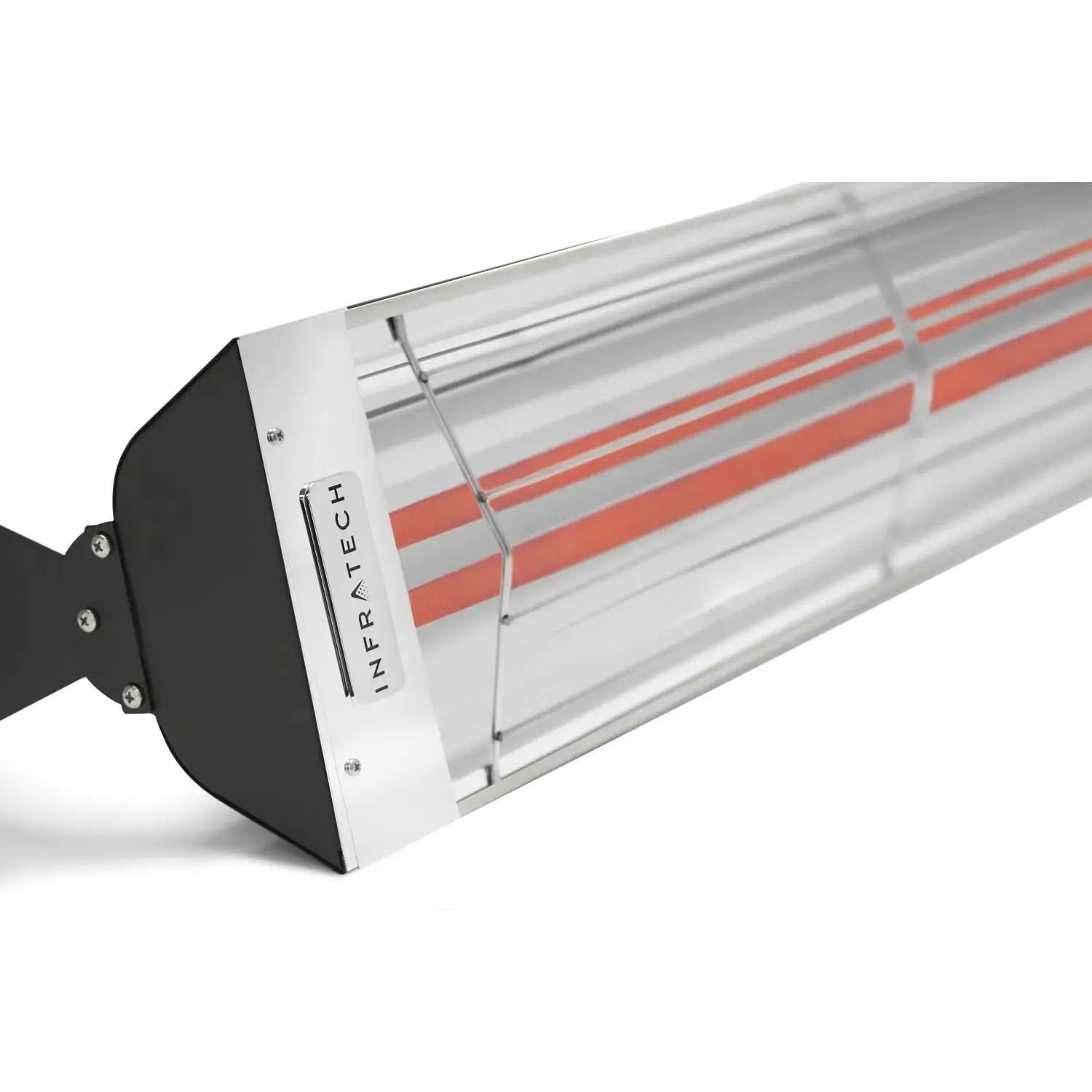 Infratech WD-Series 61 1/4" Dual Element Infrared Electric Patio Heater-Black-240 Volt Patio Heaters 12029452