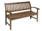 Jensen Outdoor Classic Ipe Garden Bench with Arms 12030235