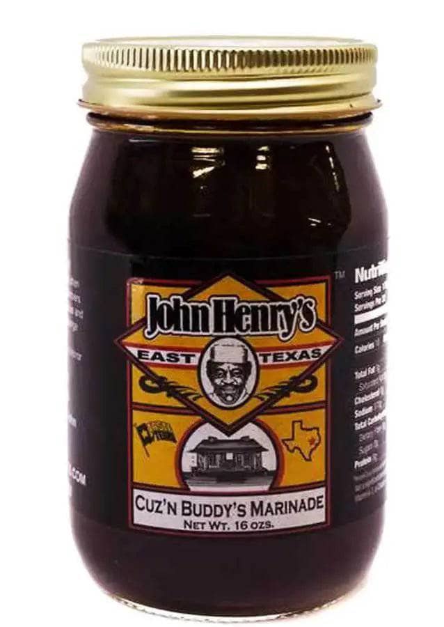 John Henry's BBQ Rubs and Sauces Seasonings & Spices Cuz'n Buddy's Marinade and Basting 12010803