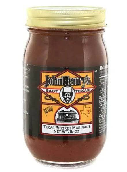 John Henry's BBQ Rubs and Sauces Seasonings & Spices Texas Brisket Marinade 12020982