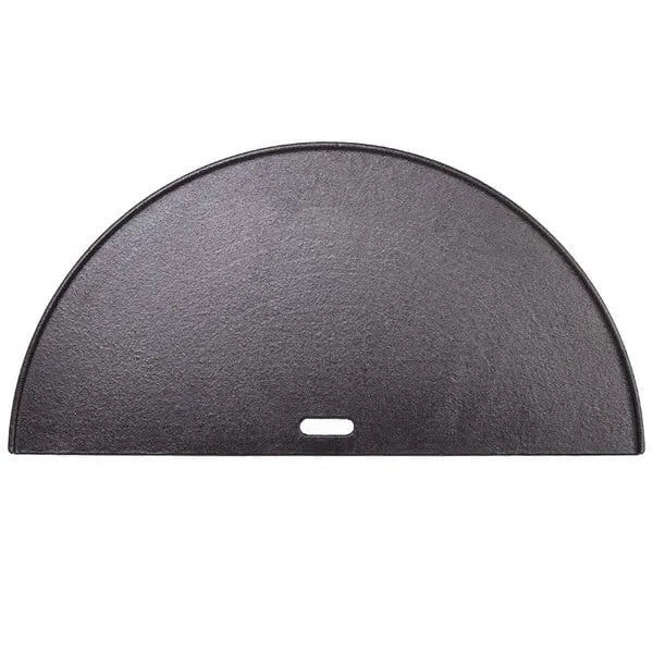 Kamado Joe Half Moon Cast Iron Reversible Griddle for Big Joe 24