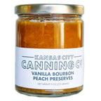 Kansas City Canning Co Vanilla Bourbon Peach Preserves, 9oz Pickled Fruits & Vegetables 12041966