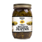 Kansas Flavor Bread and Butter Jalapenos Pickled Fruits & Vegetables 12011236