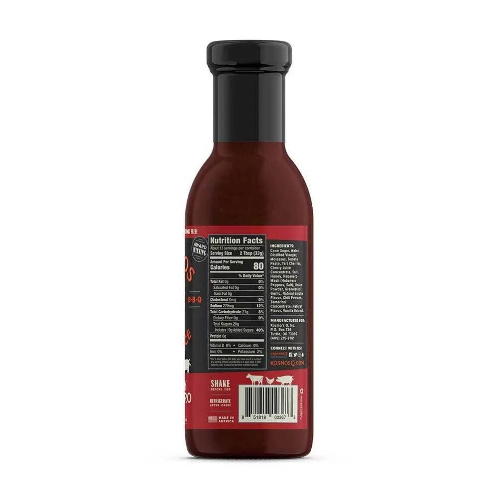 Kosmo's Q Cherry Habanero BBQ Sauce Condiments & Sauces 12034497