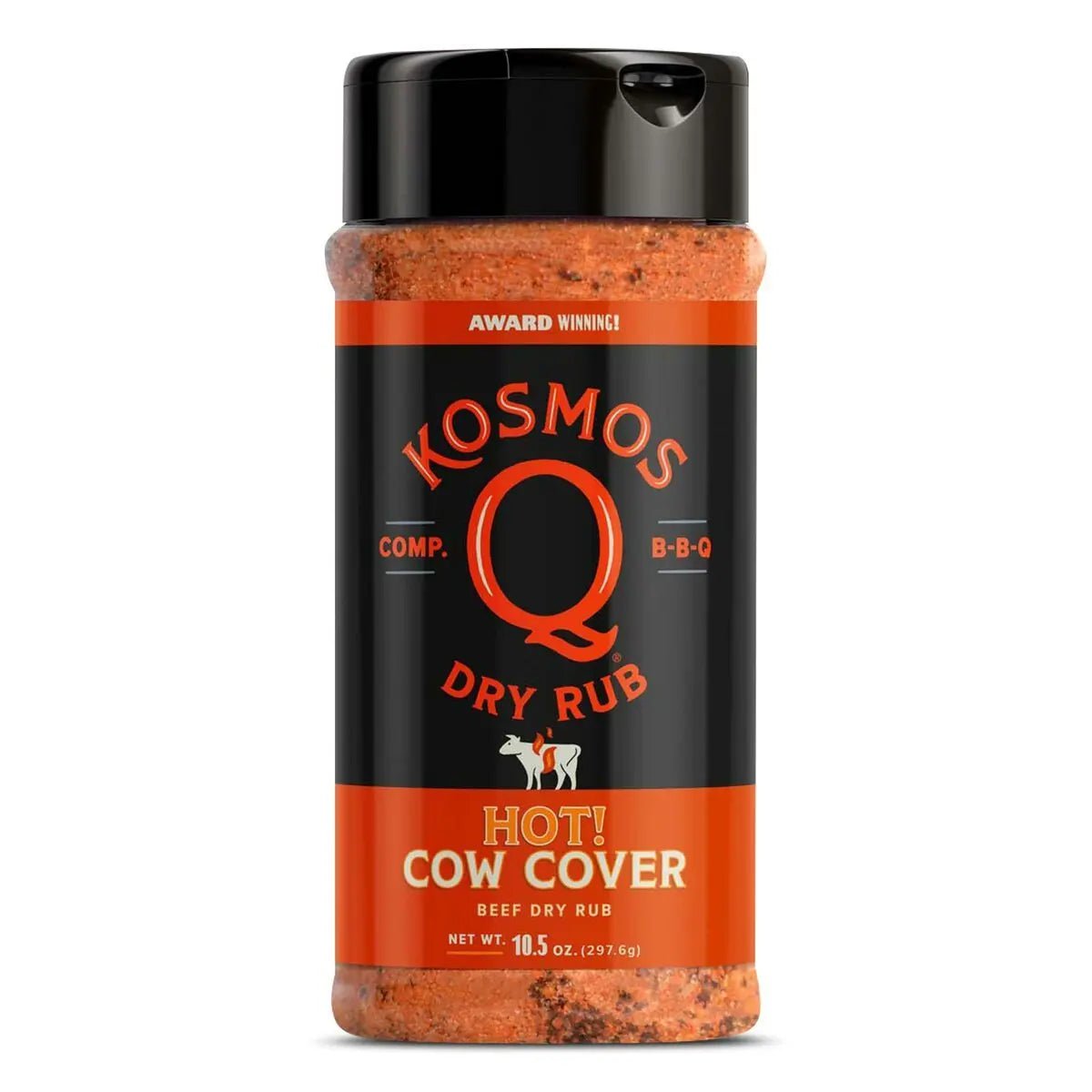 Kosmo's Q Cow Cover Hot Rub Seasonings & Spices 12043629