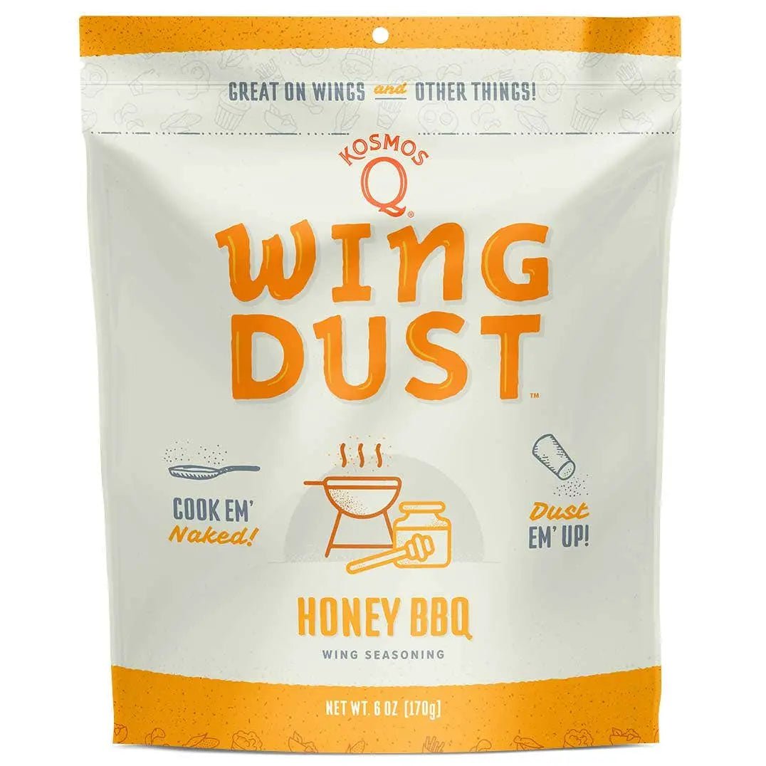 Kosmo's Q Honey BBQ Wing Dust, 6oz Seasonings & Spices 12031569