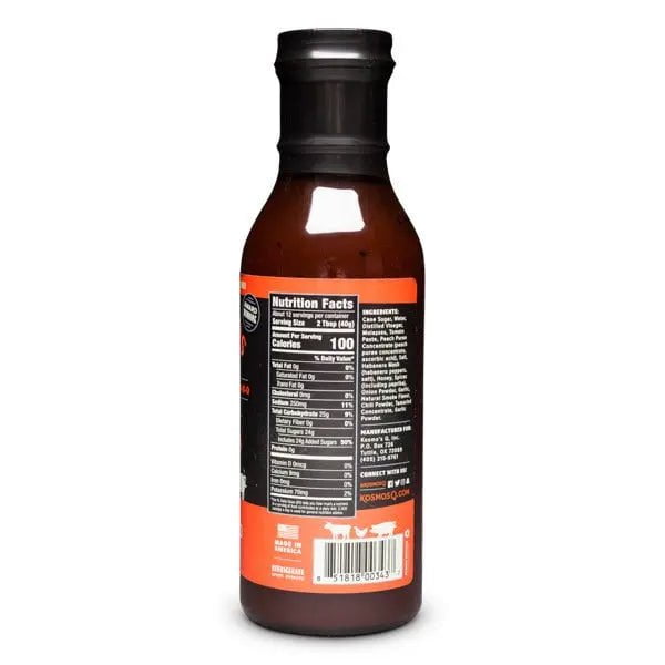 Kosmo's Q Peach Habanero BBQ Sauce