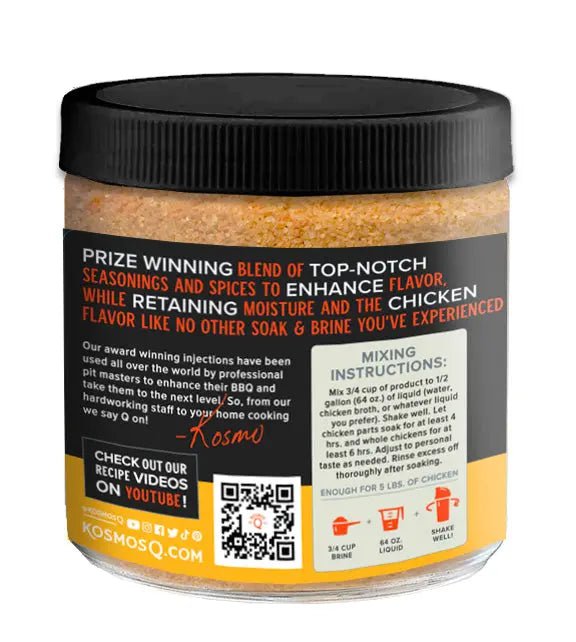 Kosmos Q Chicken Soak Marinades & Grilling Sauces 12042912