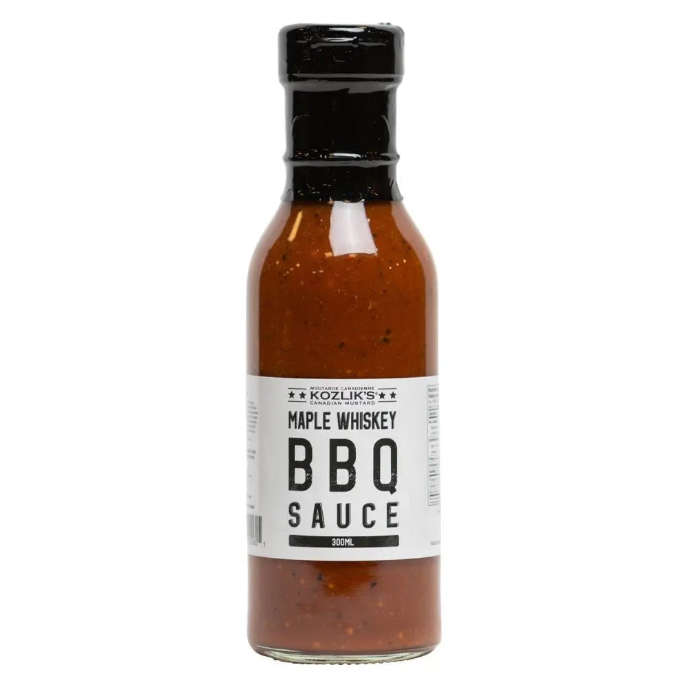 Kozlik Maple Whiskey BBQ Sauce, 10oz Condiments & Sauces 12039008