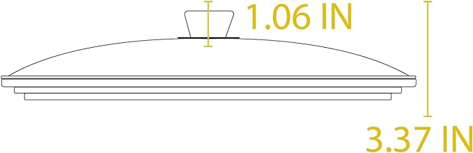 Lodge 15 Tempered Glass Lid