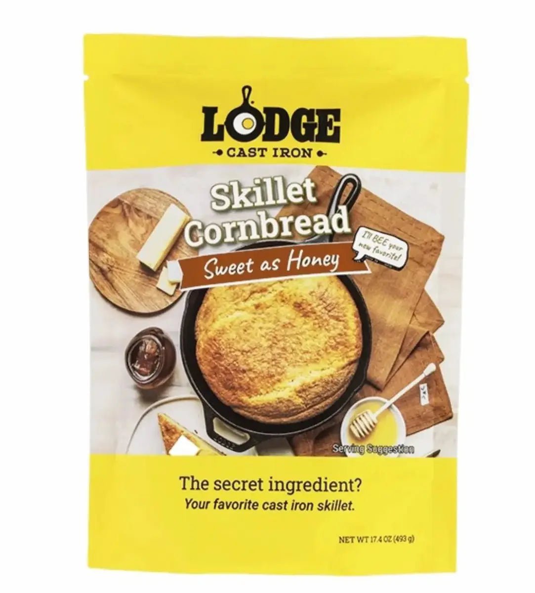 Lodge Sweet As Honey Skillet Cornbread Mix Food Items 12044295