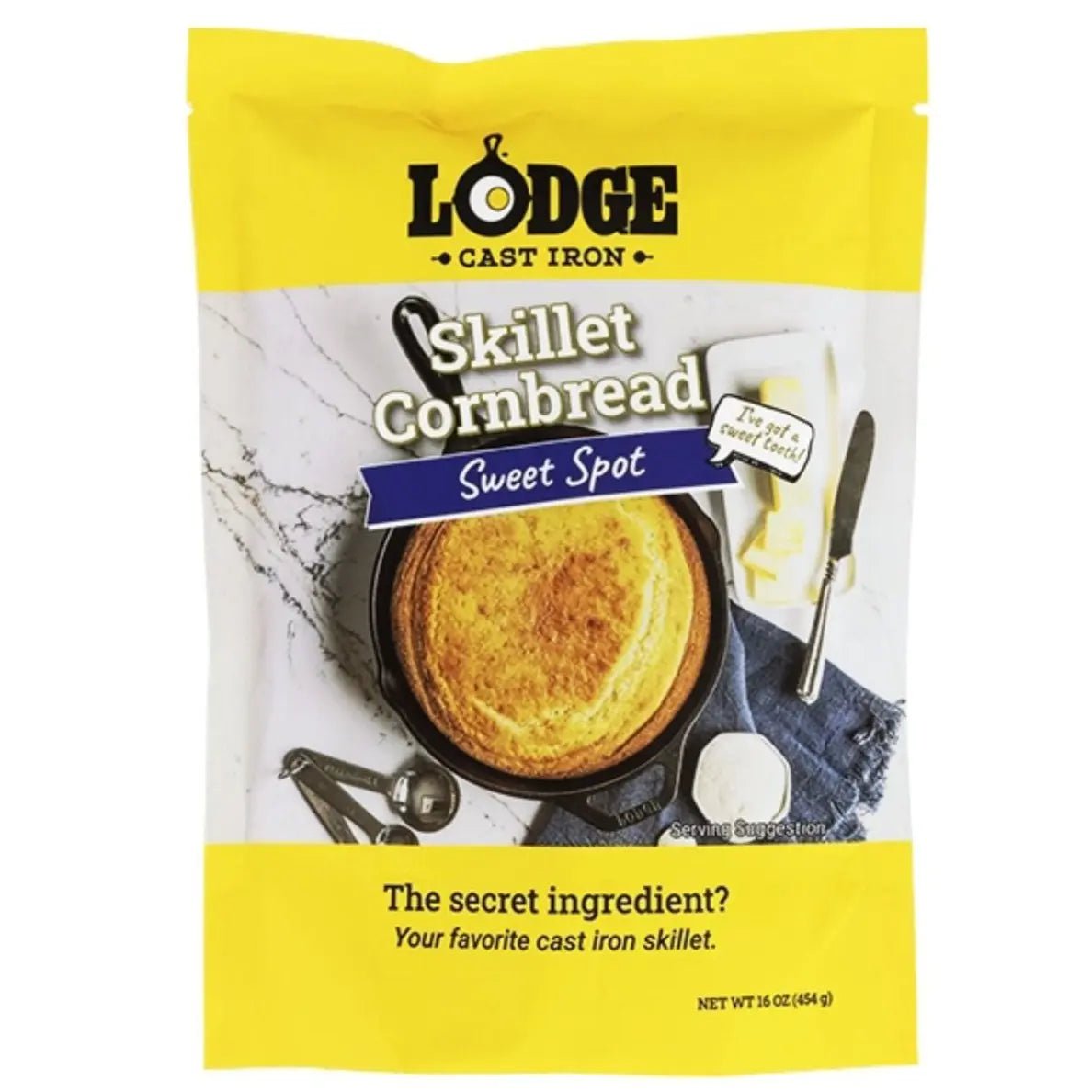 Lodge Sweet Spot Skillet Cornbread Mix Food Items 12044293