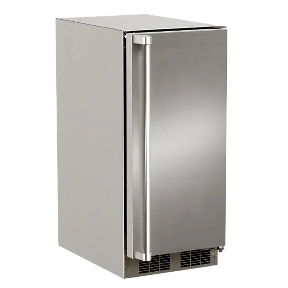 Marvel 15" Outdoor Built-in All Refrigerator, Solid Stainless Steel Door with Lock, Reversible Hinge Refrigerators 12035399