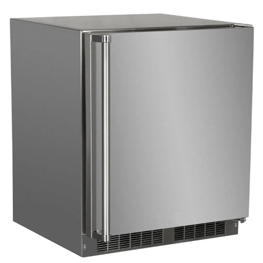 Marvel 24" Outdoor Built-in All Freezer, Solid Stainless Steel Door with Lock, Reversible Hinge Refrigerators 12035396