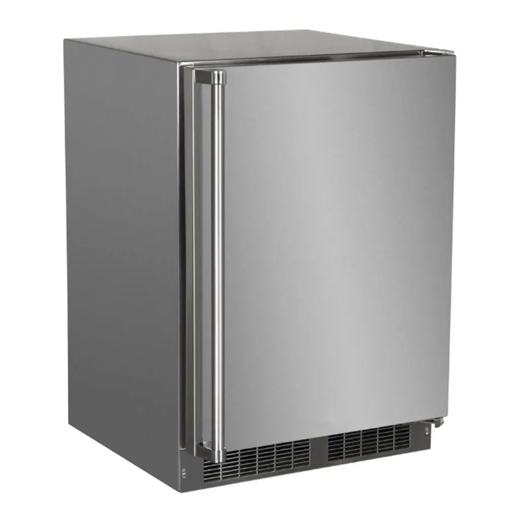 Marvel 24" Outdoor Built-In All Refrigerator, Solid Stainless Reversible Door with Lock Refrigerators 12035340