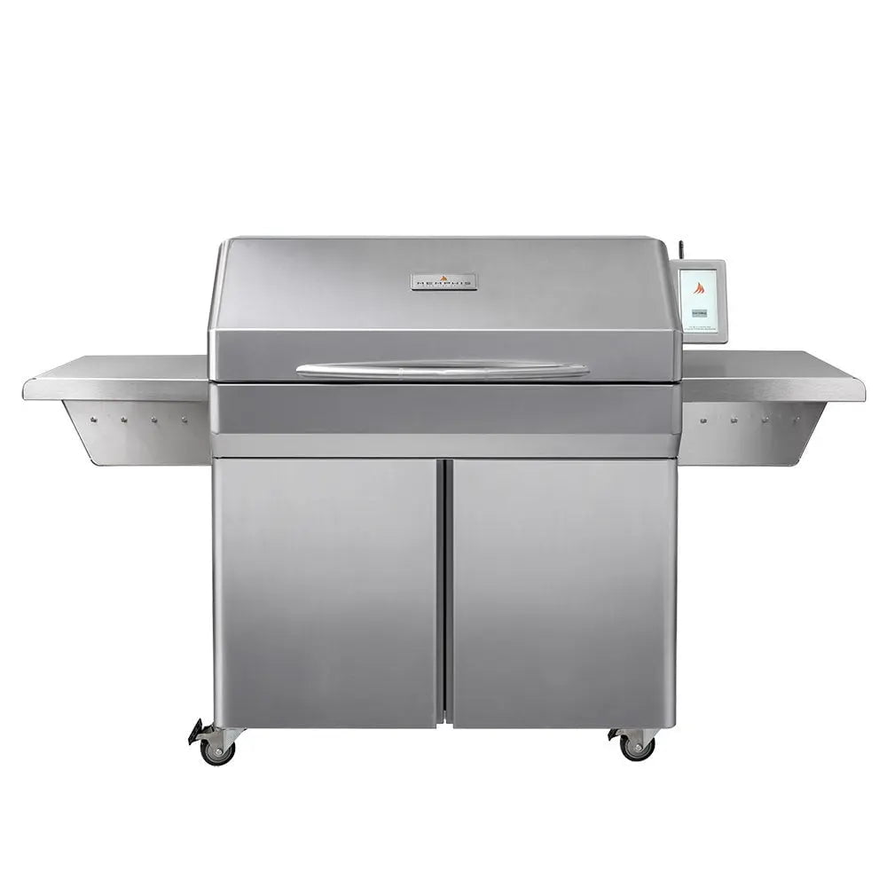 Memphis Wood Fire Grills Memphis Elite Pellet Grill on Cart, 304 Stainless Steel Outdoor Grills 12029377