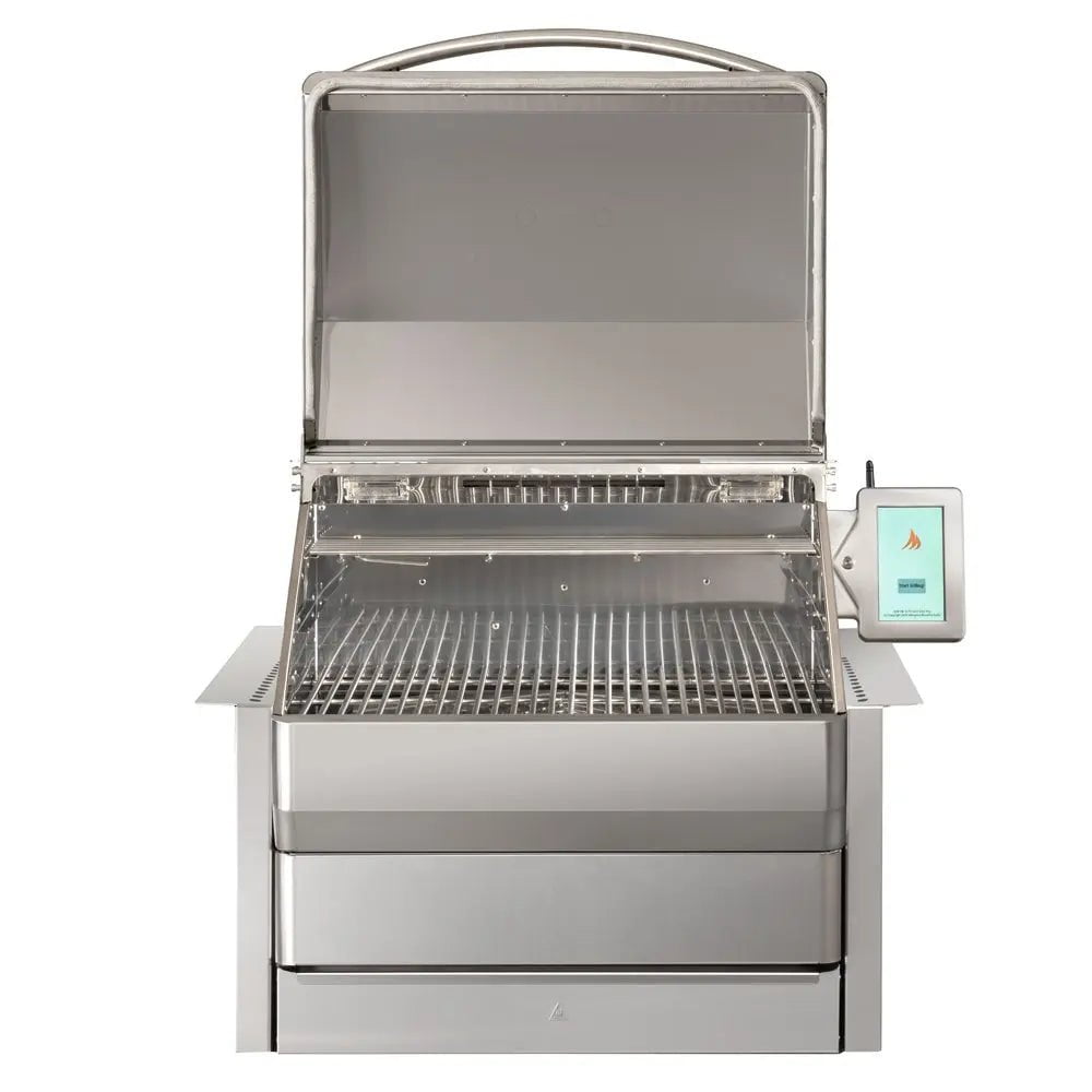 Memphis Wood Fire Grills Memphis Pro Built-In Pellet Grill, 304 Stainless Steel Outdoor Grills 12029383