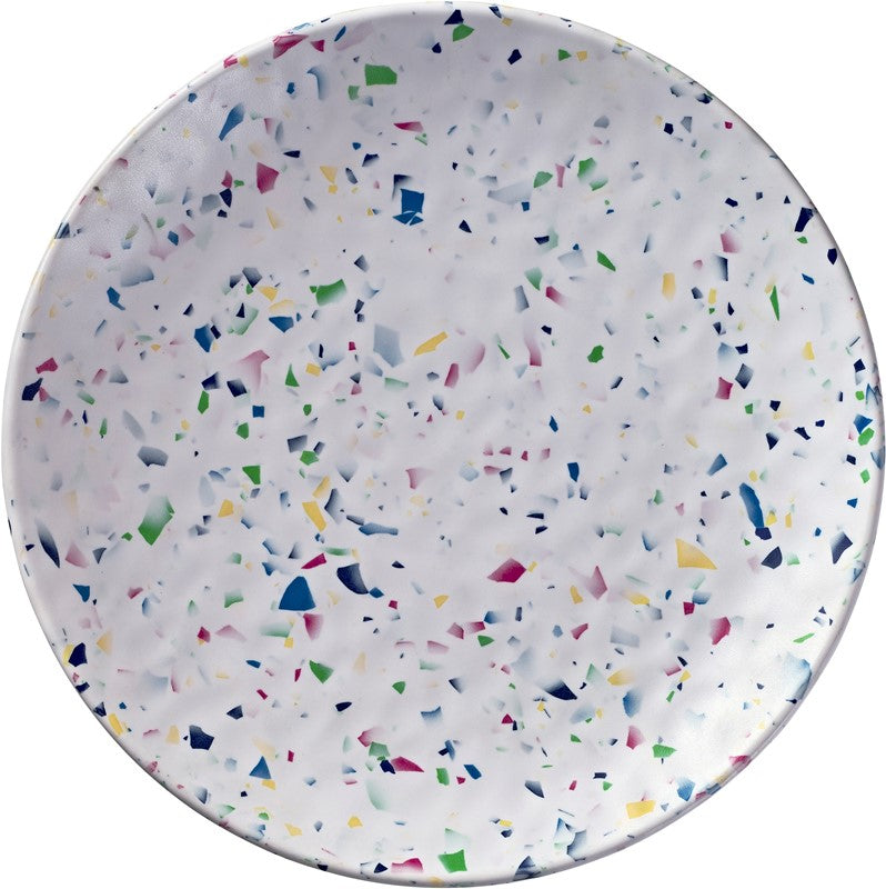 Merritt Rainbow Terrazzo Melamine Dinnerware Collection