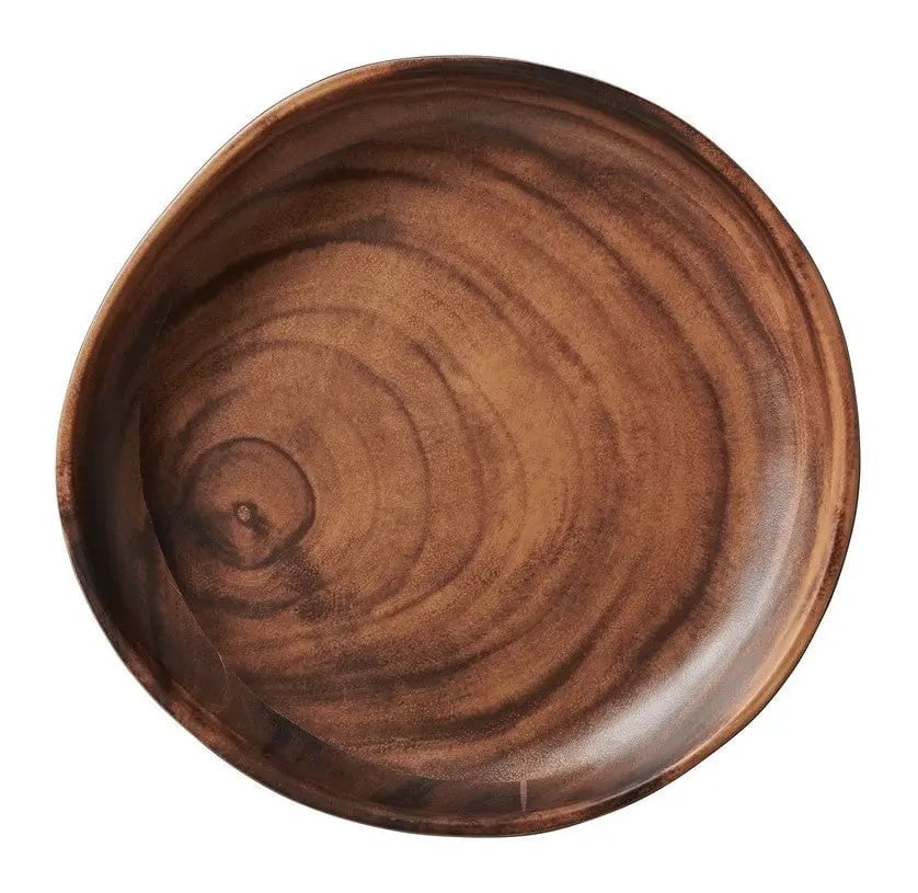 Merritt Sequoia Wood Melamine Collection Dinnerware Salad Plate 12037965