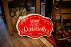 Merry Little Christmas Wall Decor Seasonal & Holiday Decorations 12040001