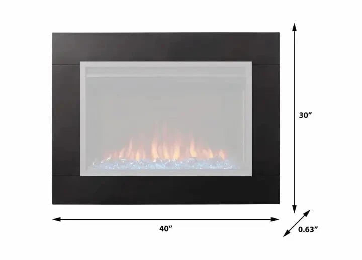 Napoleon Cineview 30" Trim Kit - Black, Three or Four Piece Fireplace & Wood Stove Accessories 12047184