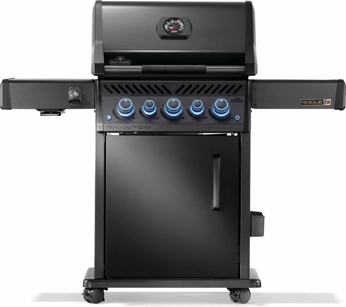 Napoleon Phantom Rogue® PRO-S 425 Gas Grill with Infrared Side and Rear Burners, Matte Black Liquid Propane 12046721