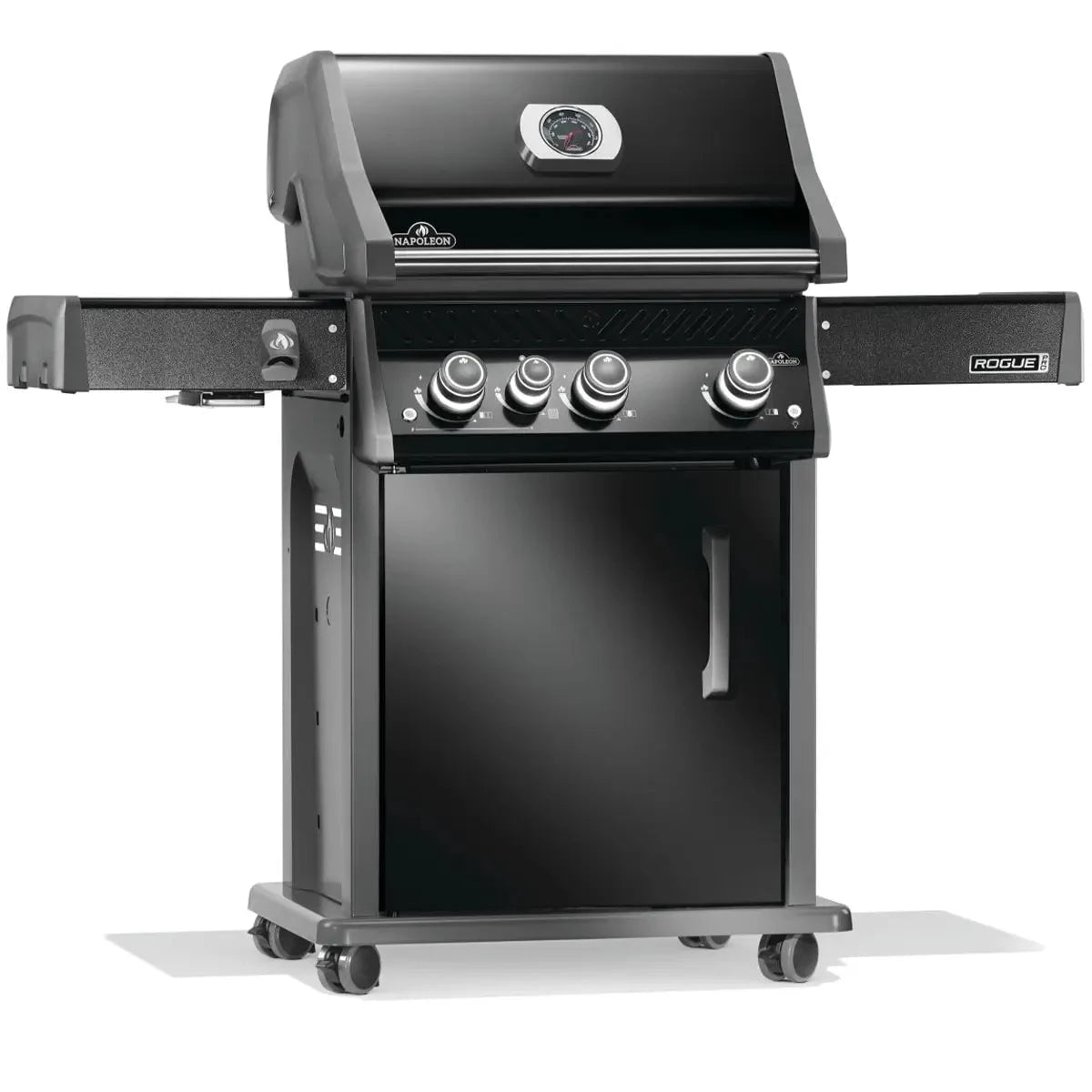 Napoleon Rogue PRO 425 Gas Grills with Infrared Side Burner Outdoor Grills Black / Liquid Propane 12046886