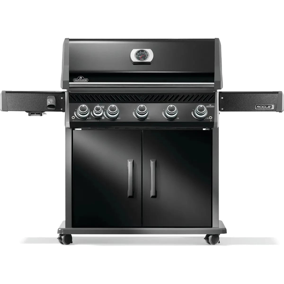 Napoleon Rogue PRO 625 Gas Grills with Infrared Side Burner Outdoor Grill Black / Liquid Propane 12046896