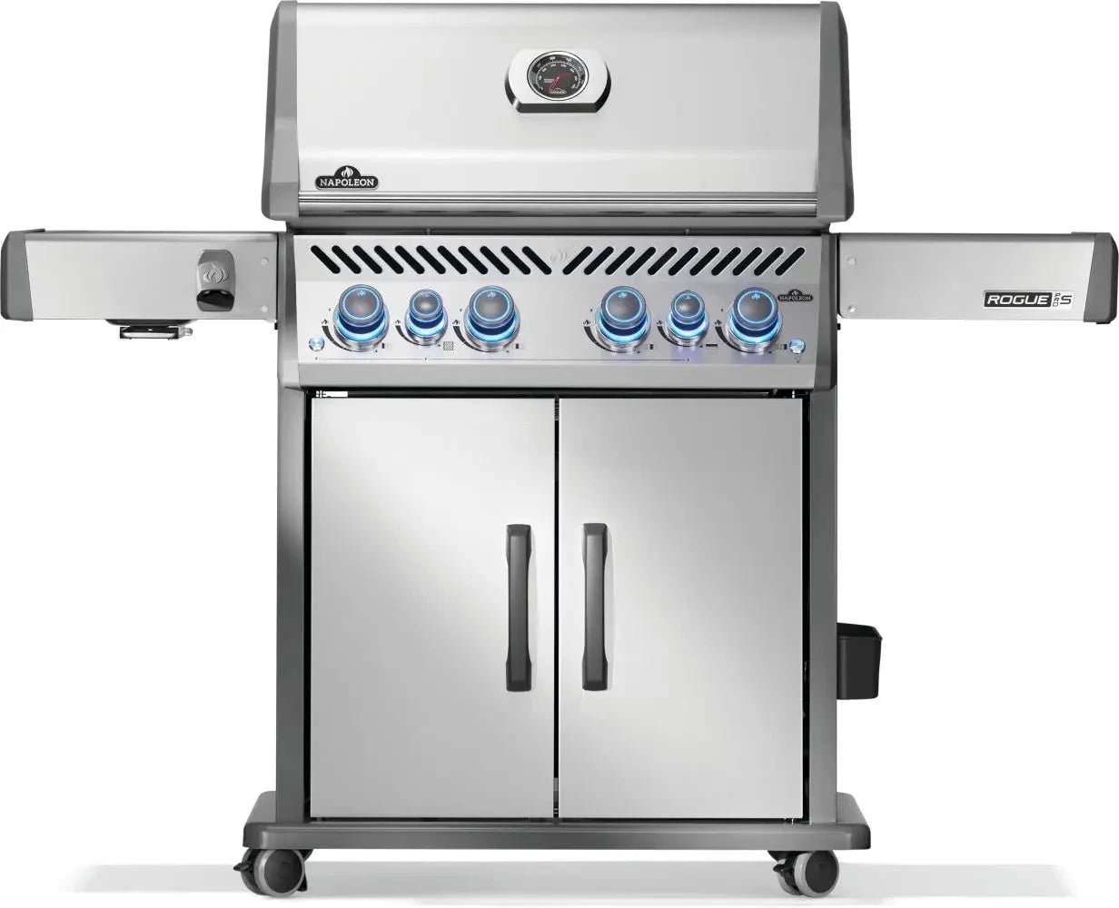 Napoleon Rogue PRO-S 525 Gas Grill with Infrared Side and Rear Burners Outdoor Grill