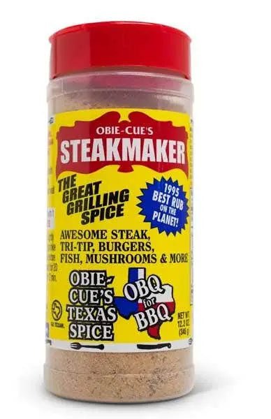 Obie-Cue's Steakmaker Seasoning, 12.2oz Seasonings & Spices 12021104