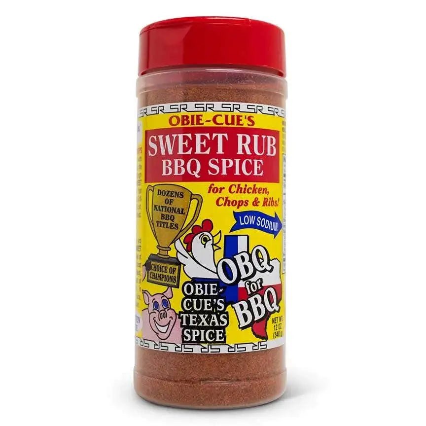 Obie-Cue's Sweet Rub BBQ Spice, 16oz Seasonings & Spices 12021106