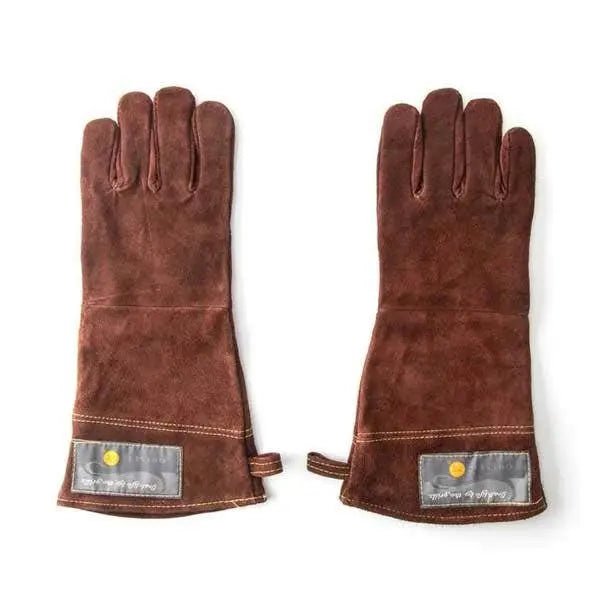 Outset BBQ Leather Grill Gloves Oven Mitts & Pot Holders 12021061