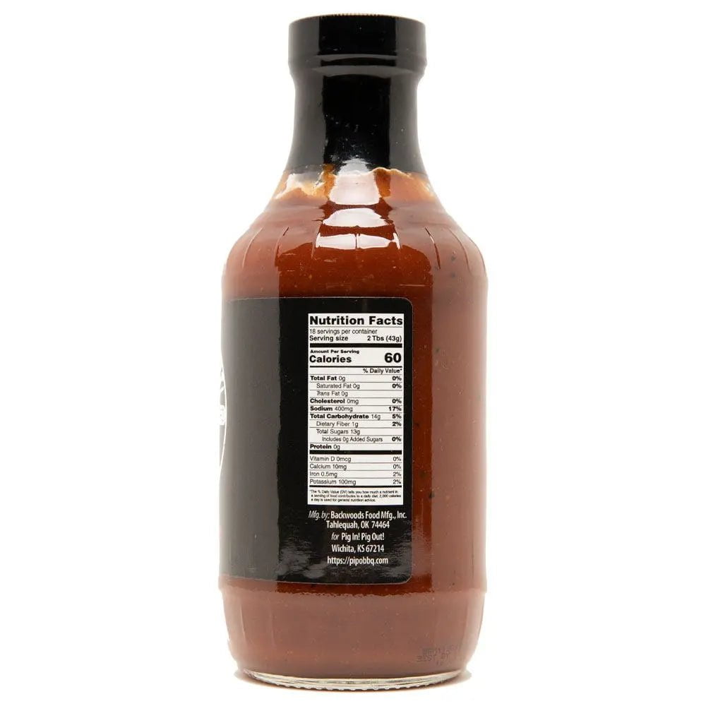 Pig In! Pig Out! Hot BBQ Sauce Condiments & Sauces 12039600