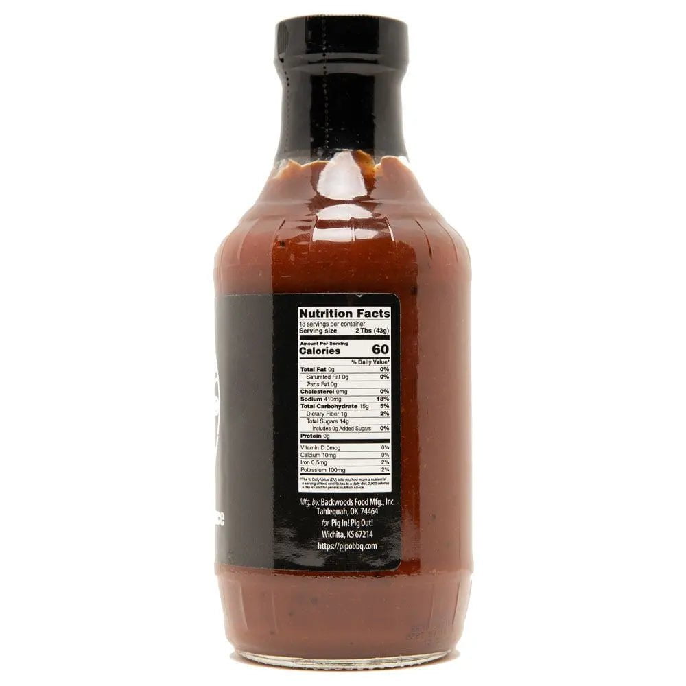 Pig In! Pig Out! Original BBQ Sauce Condiments & Sauces 12039599