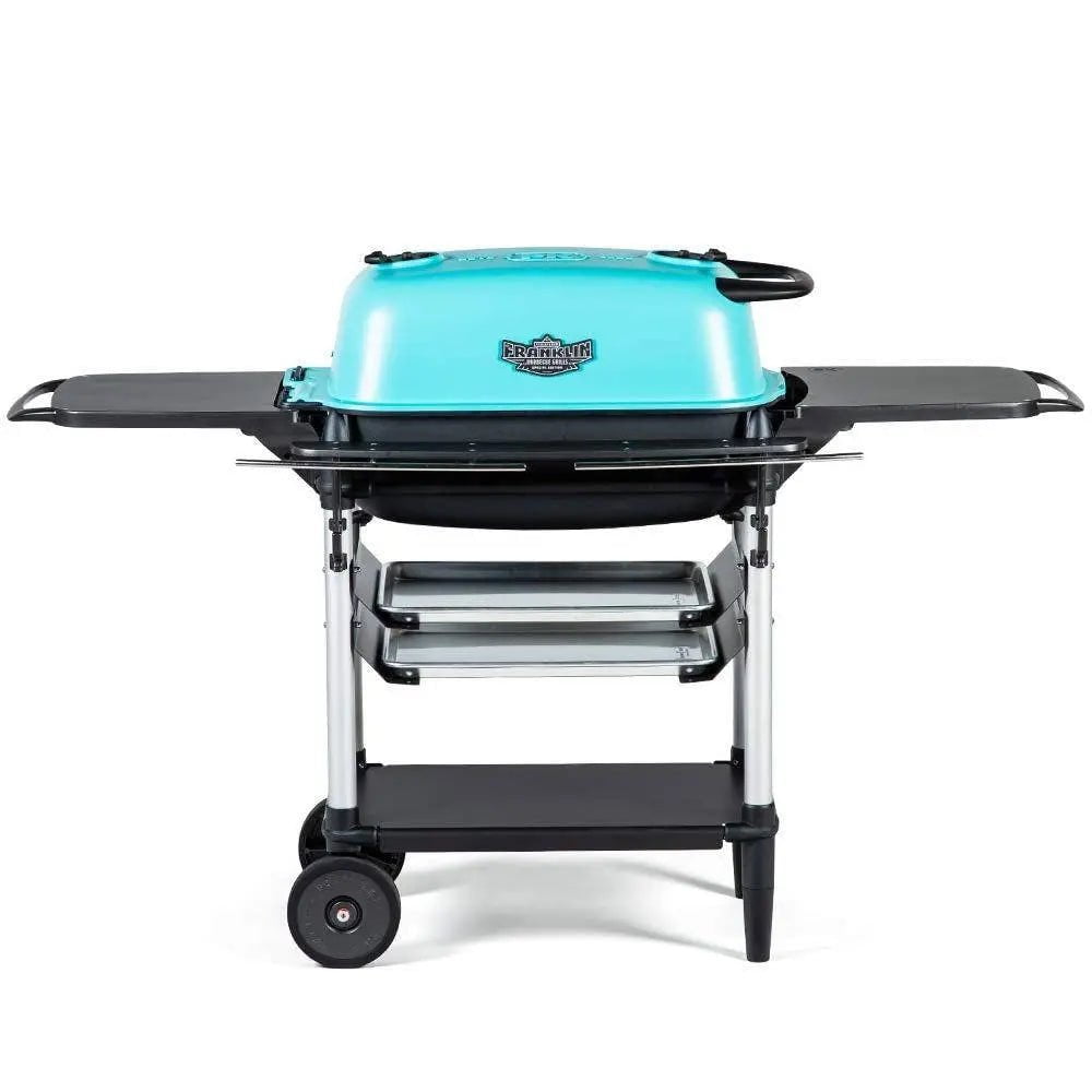 PK Grills - Aaron Franklin Edition PK300 Charcoal BBQ Grill Outdoor Grills Teal 12039518