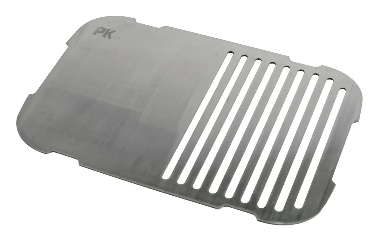 PK Grills PK300 Stainless Steel Griddle, Slotted Griddles & Grill Pans 12041279