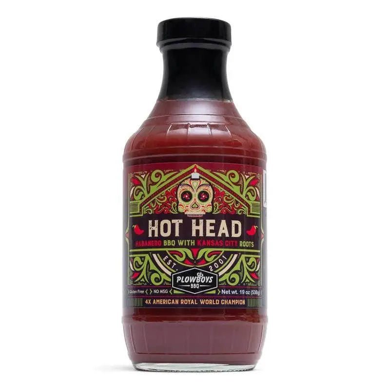 Plowboys BBQ Hot Head Habanero BBQ Sauce Condiments & Sauces 12025460