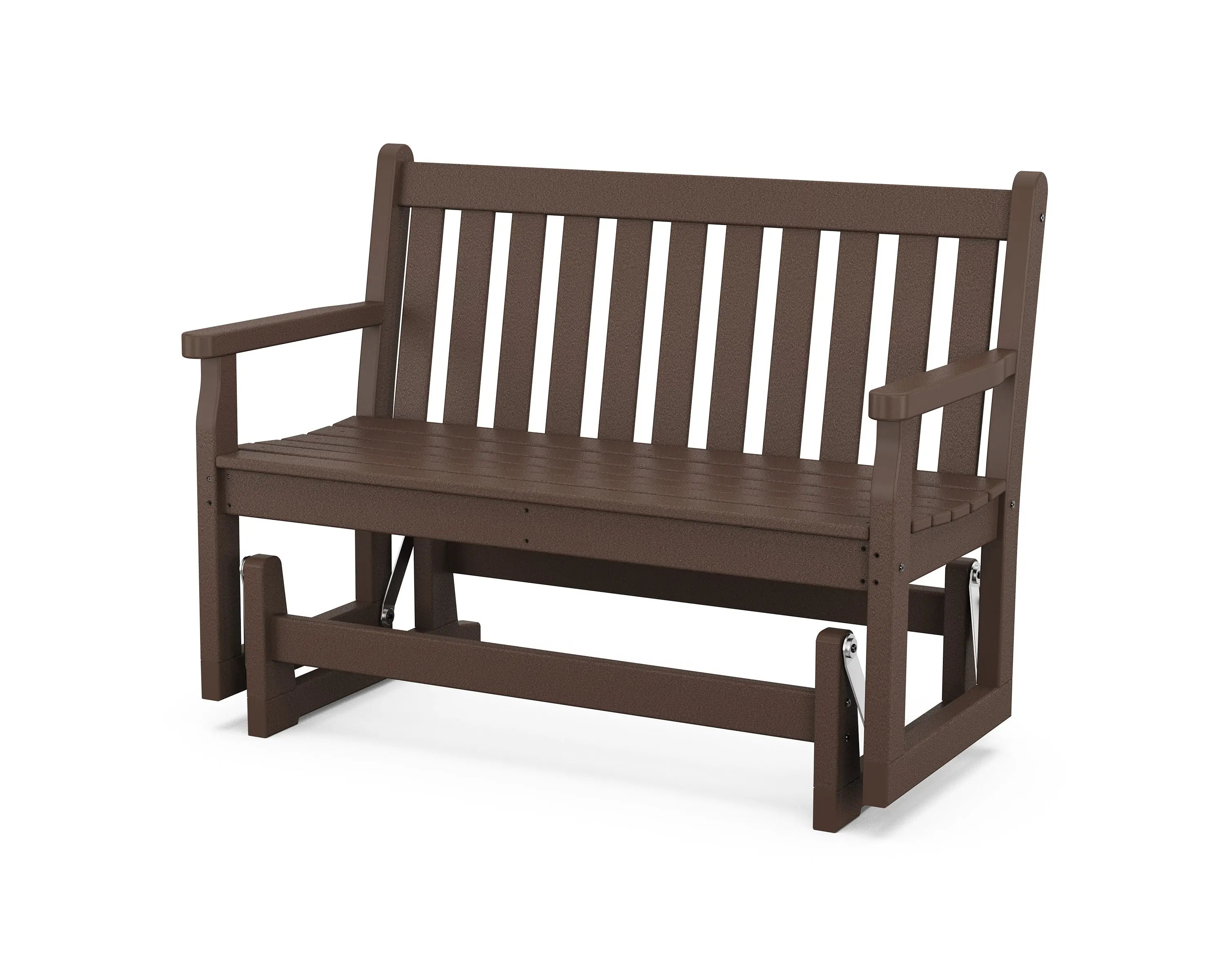 POLYWOOD Traditional Garden Glider Outdoor Benches