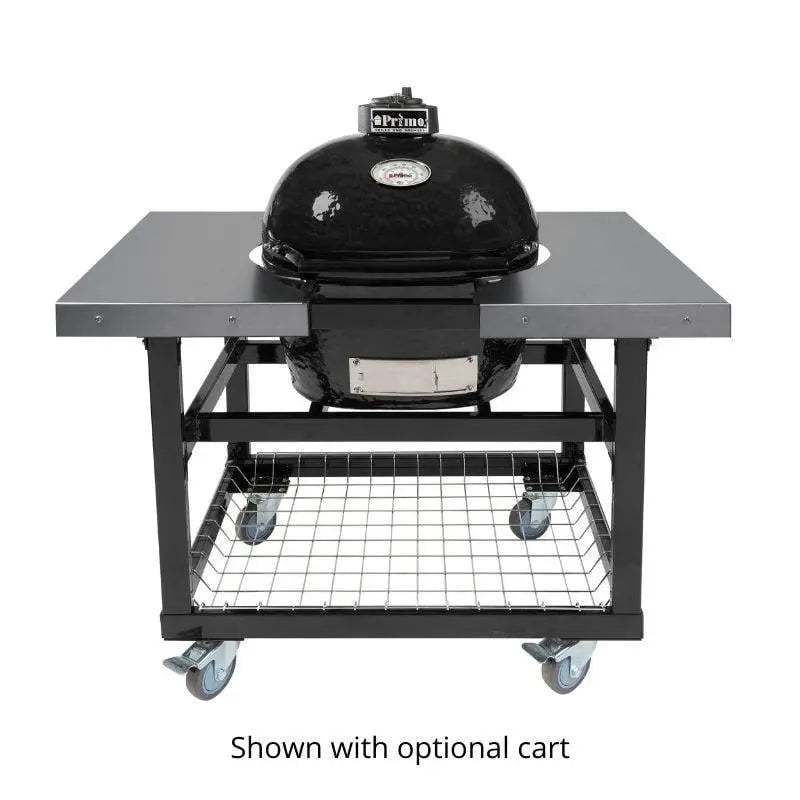 Primo Oval Junior Freestanding Kamado BBQ Grill Outdoor Grills 12039064