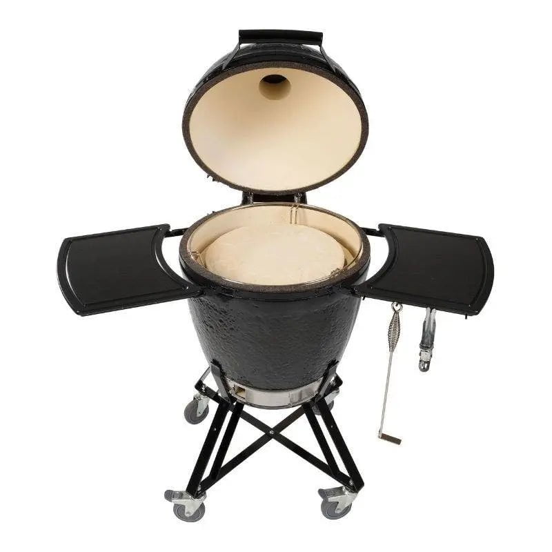 Primo Round Ceramic BBQ Grill on Cart Outdoor Grills 12039070